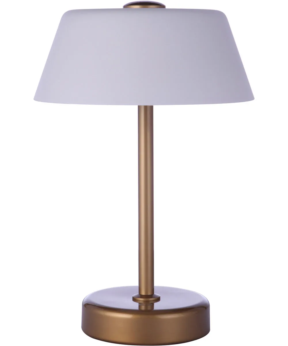 1-Light Table Lamp Satin Brass