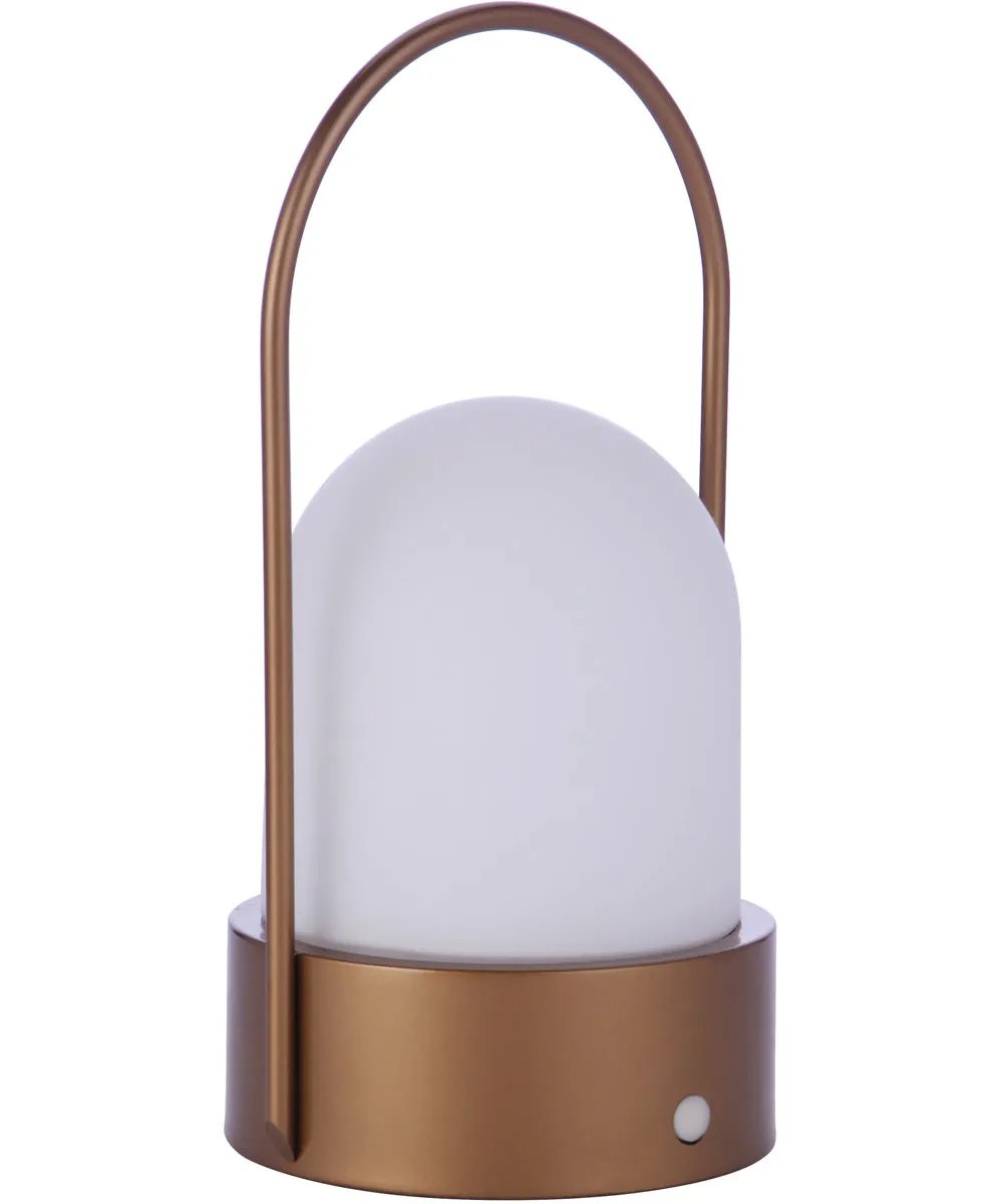 1-Light Table Lamp Satin Brass