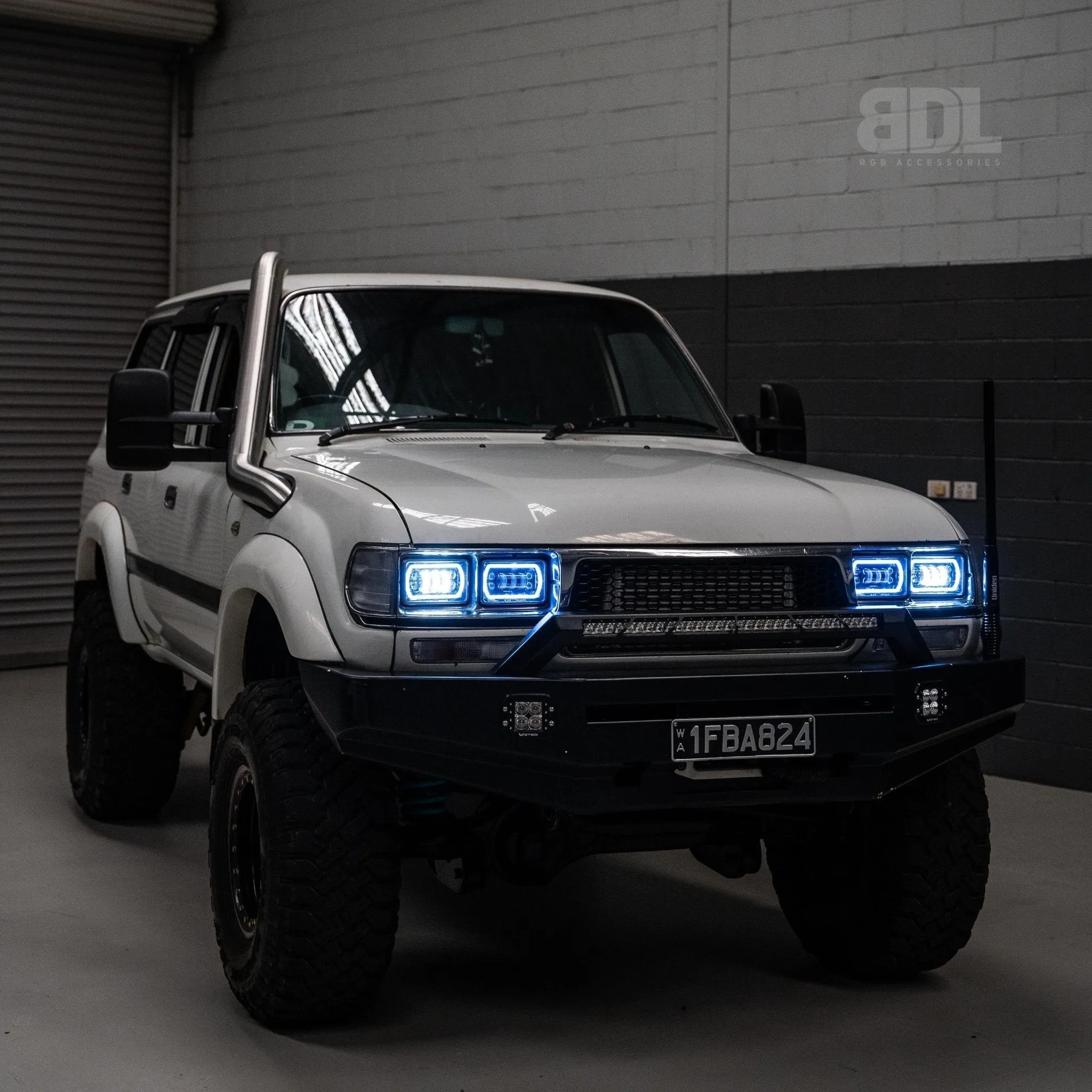 4X6" LED Colour Chasing Headlights