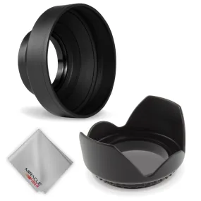 Premium Quality 67MM Camera Lens Hood Set: Complete Protection & Enhanced Photography Experience