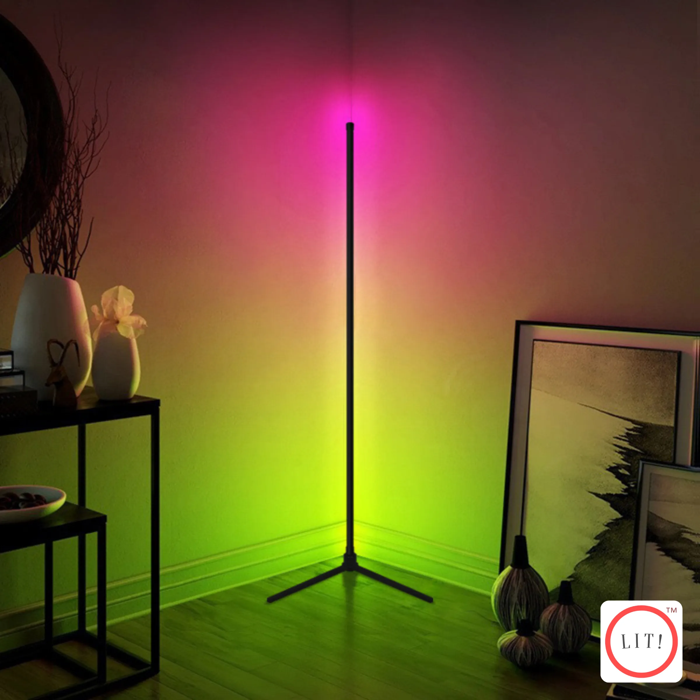 APP Control Modern Nordic Multicolor RGB Floor Lamp