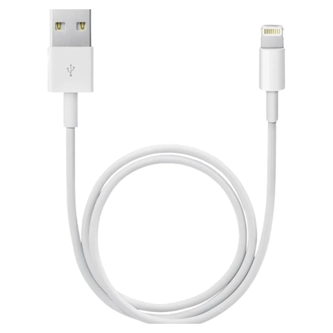 Apple iPhone X Lightning To Usb Charge and Data Sync Lightning Cable 1M White