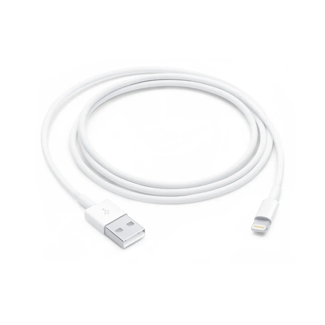 Apple iPhone X Lightning To Usb Charge and Data Sync Lightning Cable 1M White