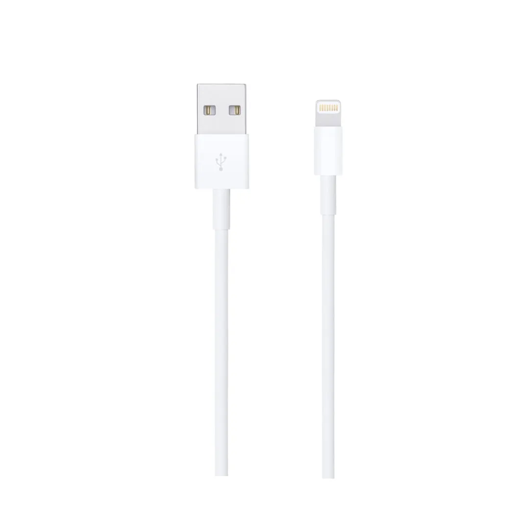 Apple iPhone X Lightning To Usb Charge and Data Sync Lightning Cable 1M White