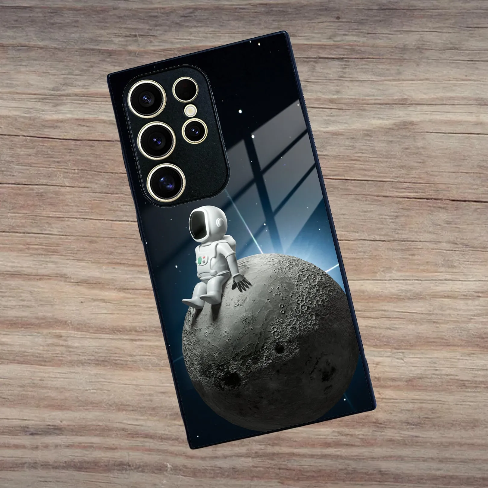 Astronod Moon Glass Case Cover For Samsung