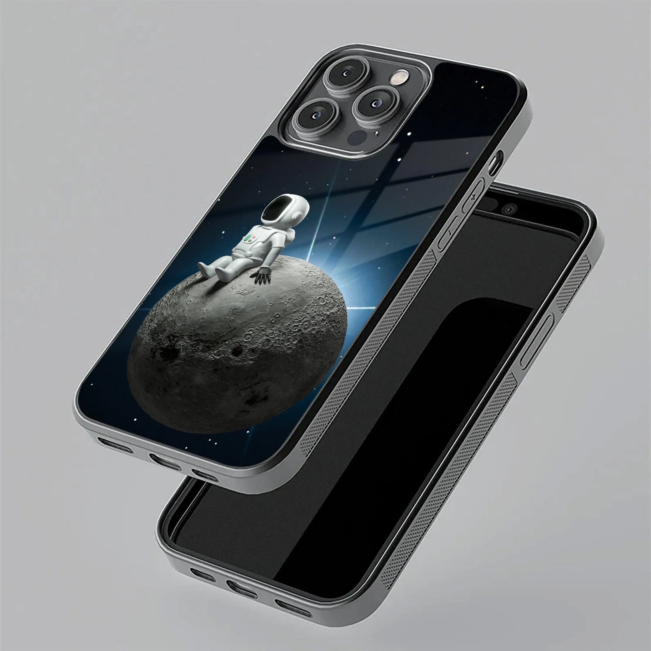 Astronod Moon Glass Case Cover For Samsung