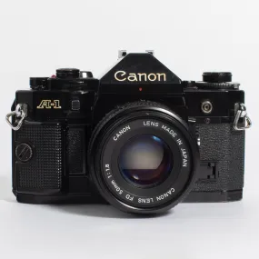 Canon A-1 with 50mm f/1.8