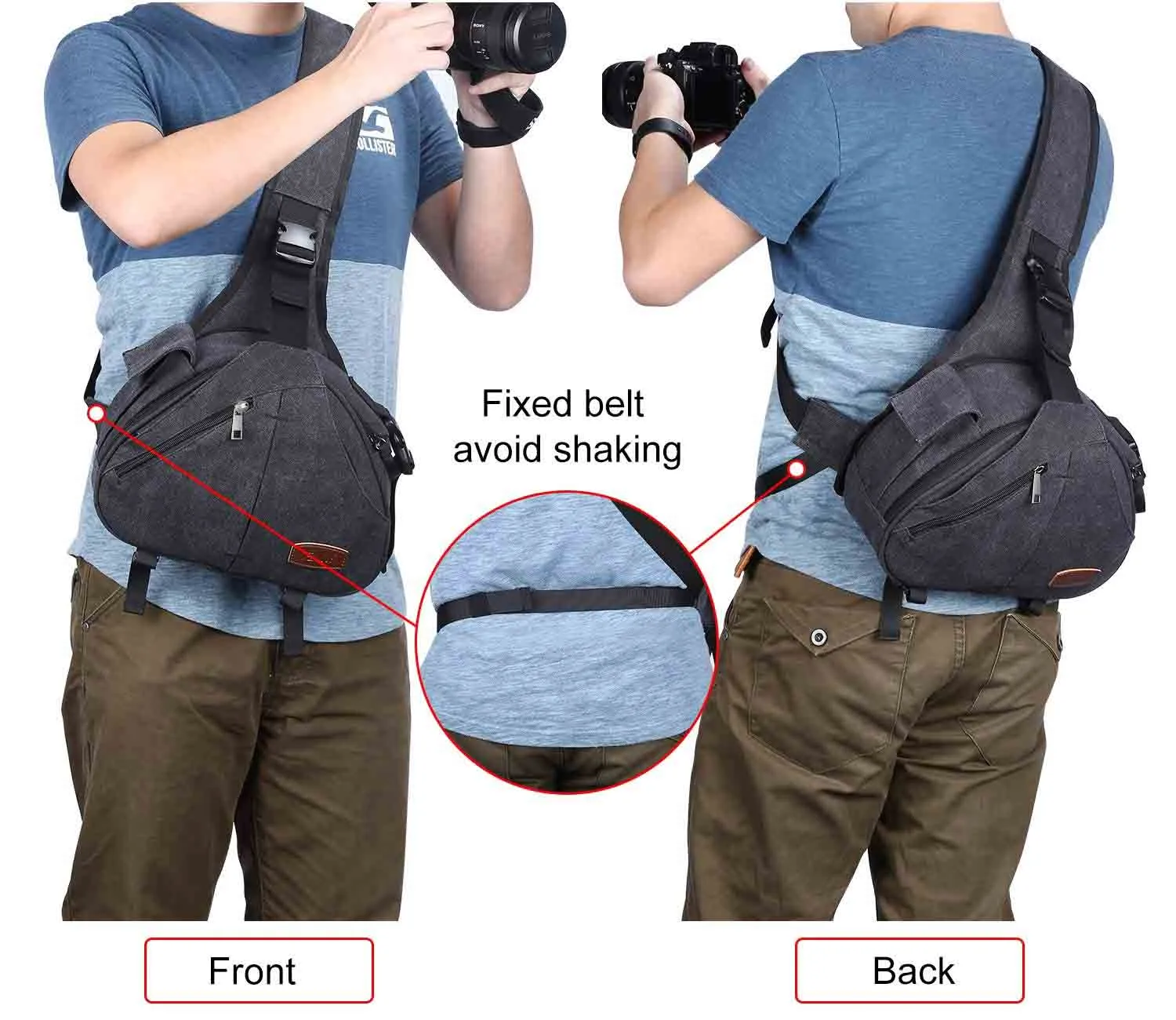 Canvas Camera Sling Bag