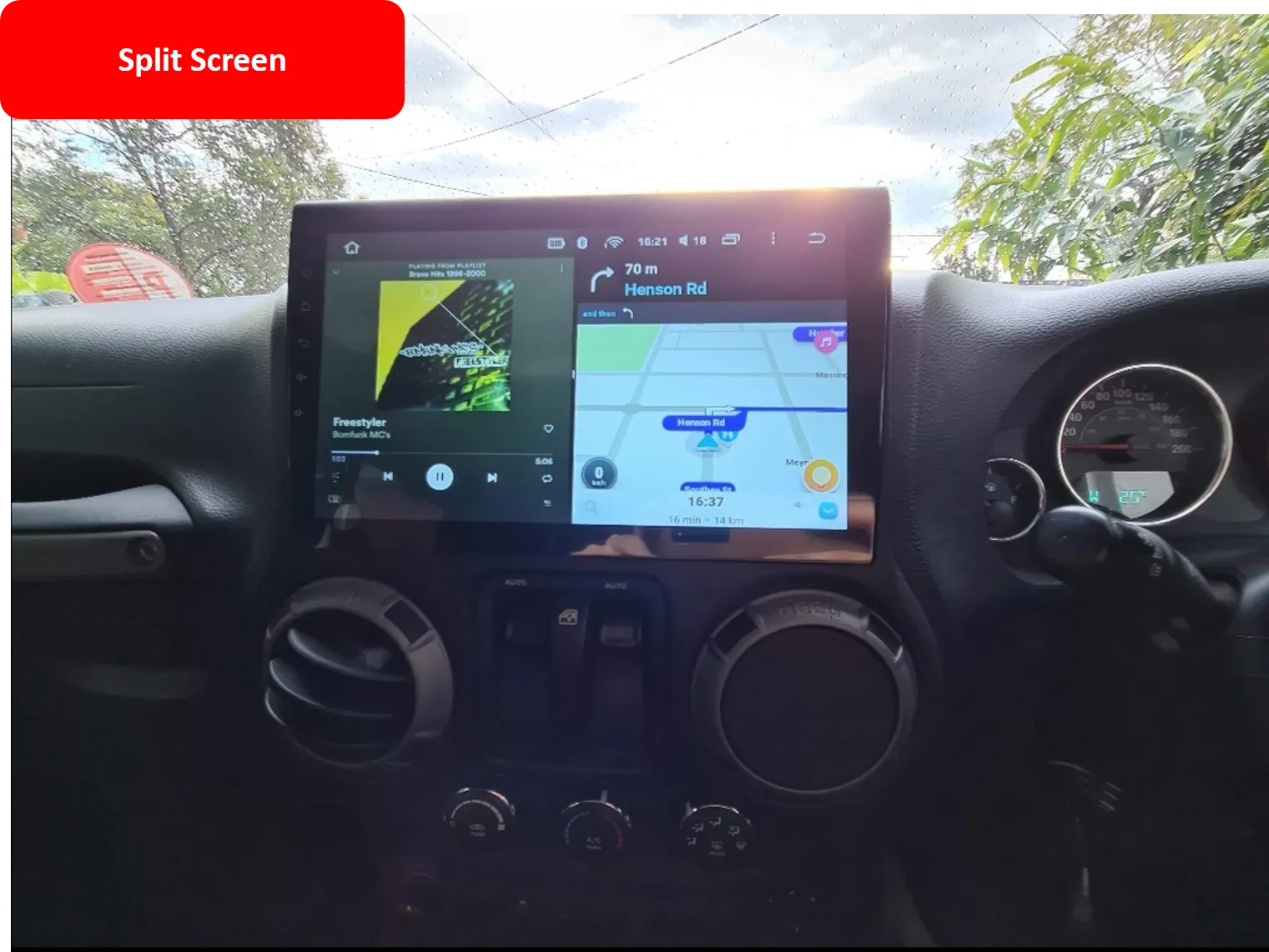 Car Dealz Premium Advanced 4G Data Model 10.2" Android 12.0 For Renault Duster Arkana 2019 In Dash Plus OEM Fascia