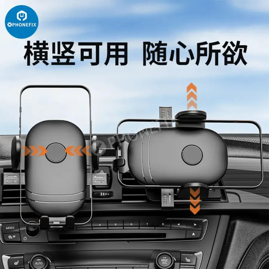 Car Phone Holder Dashboard Air Vent Smartphone Mount