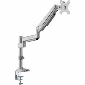 Eaton Tripp Lite Series Single-Display Gas Spring-Arm Desktop Clamp or Grommet for 13? to 34? Displays - USB and Audio Ports, Aluminum