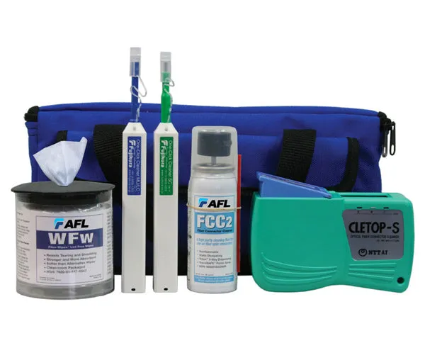 FCP Portable Fiber Cleaning Kit, Cleans SC, ST, FC, LC, MU