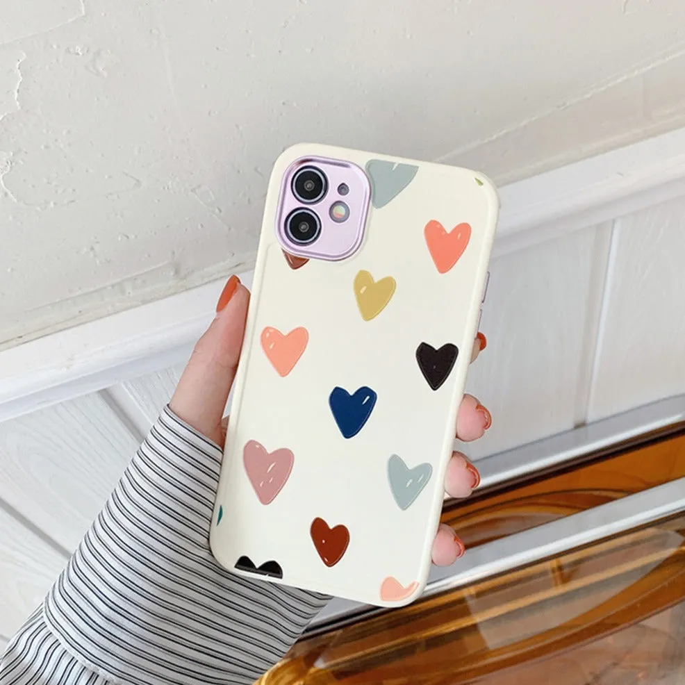 Flower Print Silicone Case