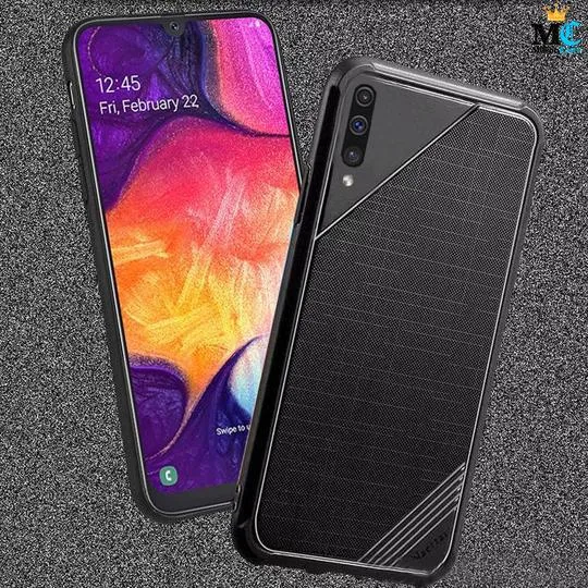 Galaxy A50 Check Pattern Soft TPU Case