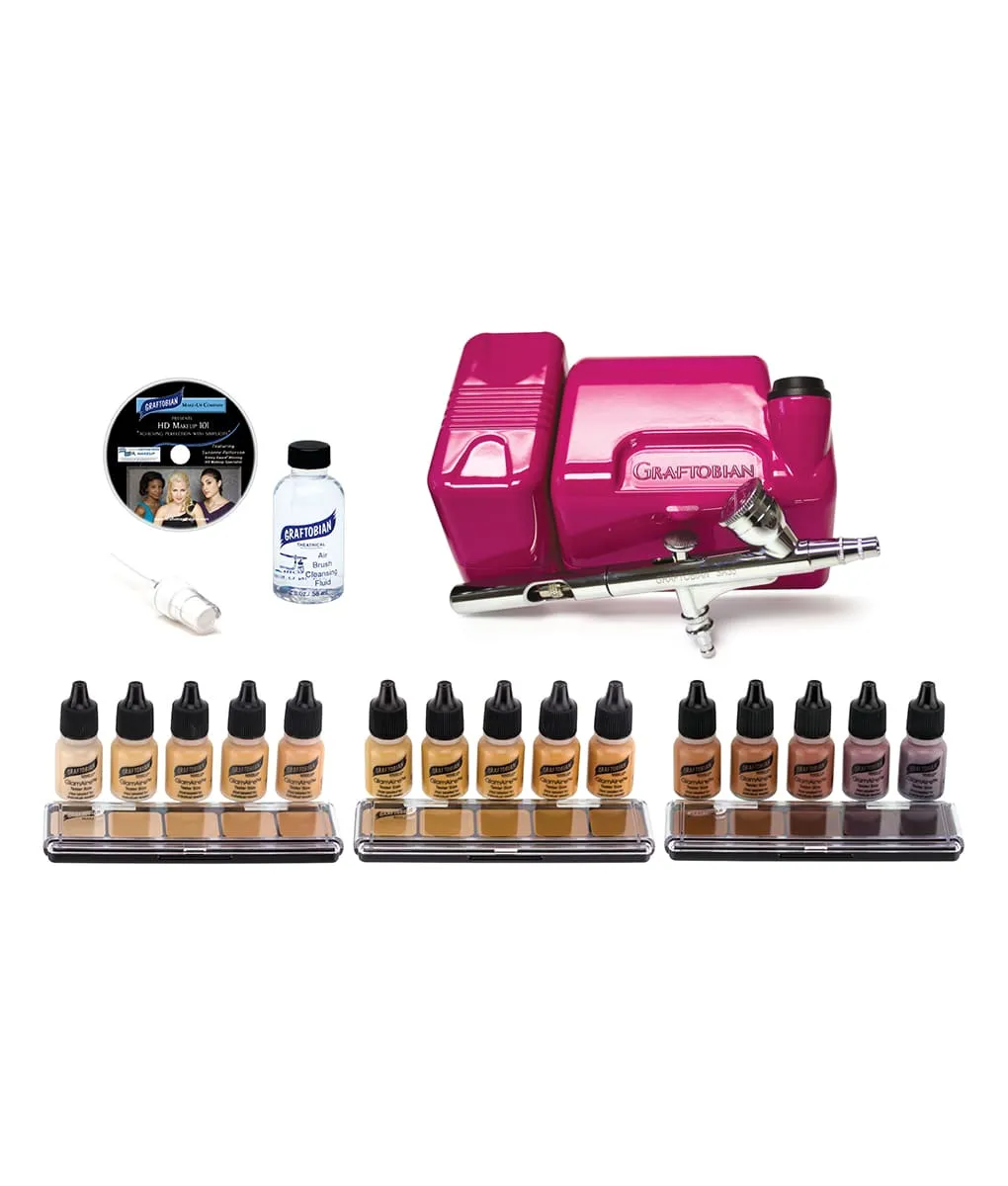 GlamAire™ Walk-Around™ Airbrush System Makeup Kit, Ultra HD Beauty