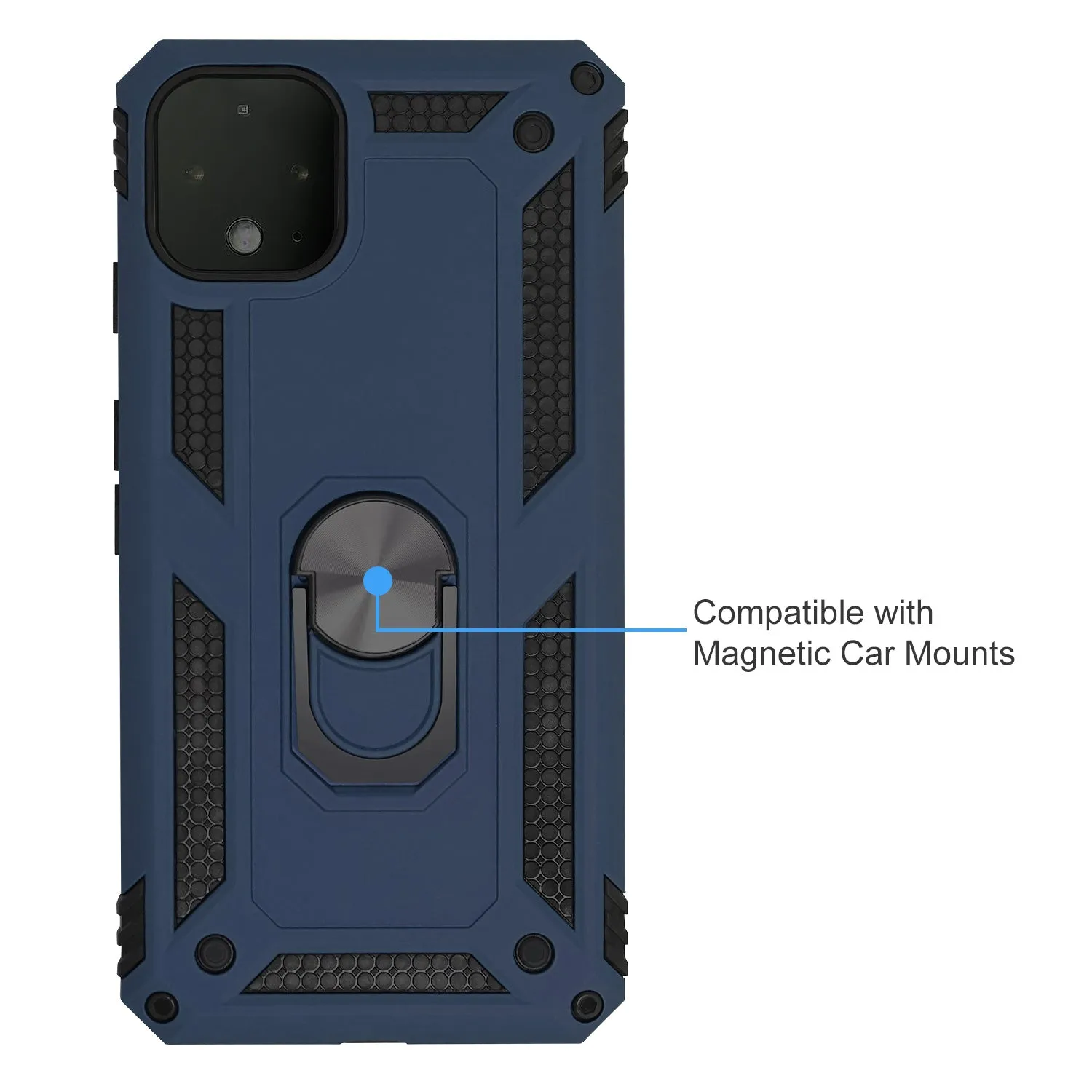 Google Pixel 4 XL Case - Heavy-Duty, Ring Holder