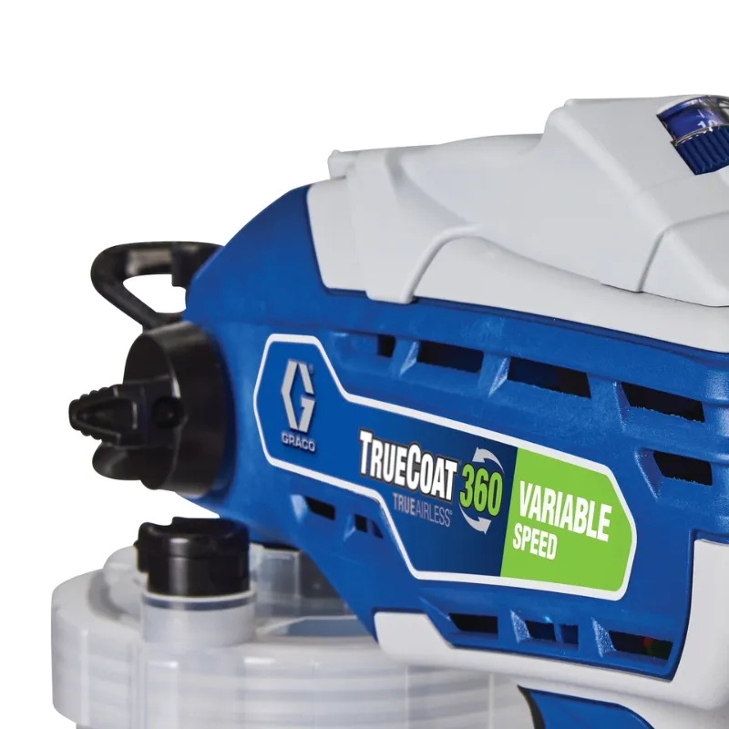 GRACO TrueCoat 360 Variable Speed TrueAirless Paint Sprayer 26D528 with Bonus Items