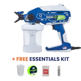 GRACO TrueCoat 360 Variable Speed TrueAirless Paint Sprayer 26D528 with Bonus Items