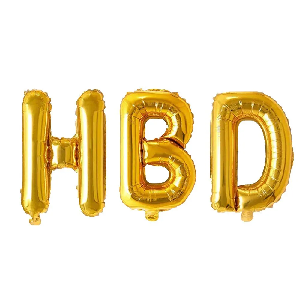 Happy Birthday Foil Balloon 16 Inches Letter