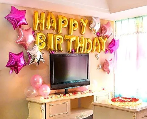 Happy Birthday Foil Balloon 16 Inches Letter