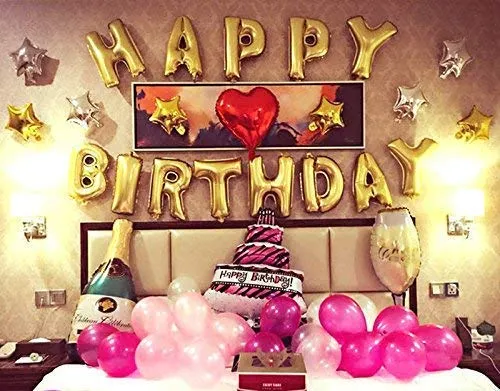 Happy Birthday Foil Balloon 16 Inches Letter