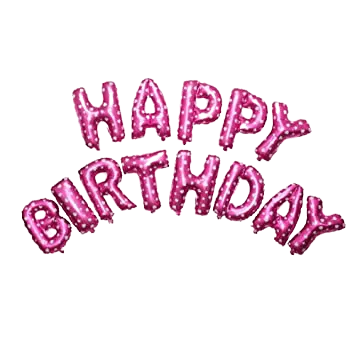 Happy Birthday Foil Balloon 16 Inches Letter