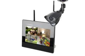 Home camera system with outdoor wireless camera