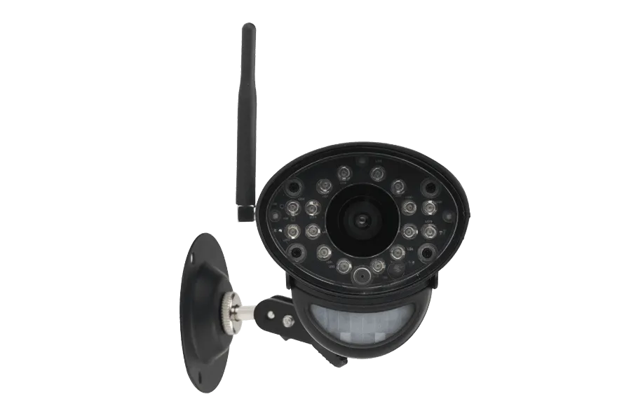 Home camera system with outdoor wireless camera