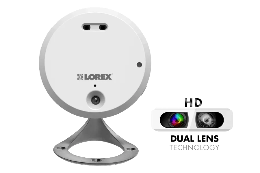 Home WiFi HD camera with remote viewing, audio and night vision