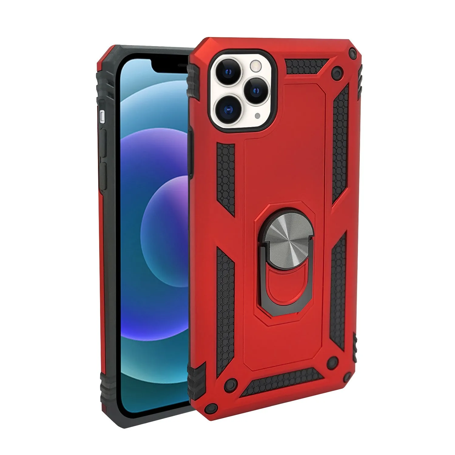 iPhone 11 Pro Case - Heavy-Duty, Ring Holder