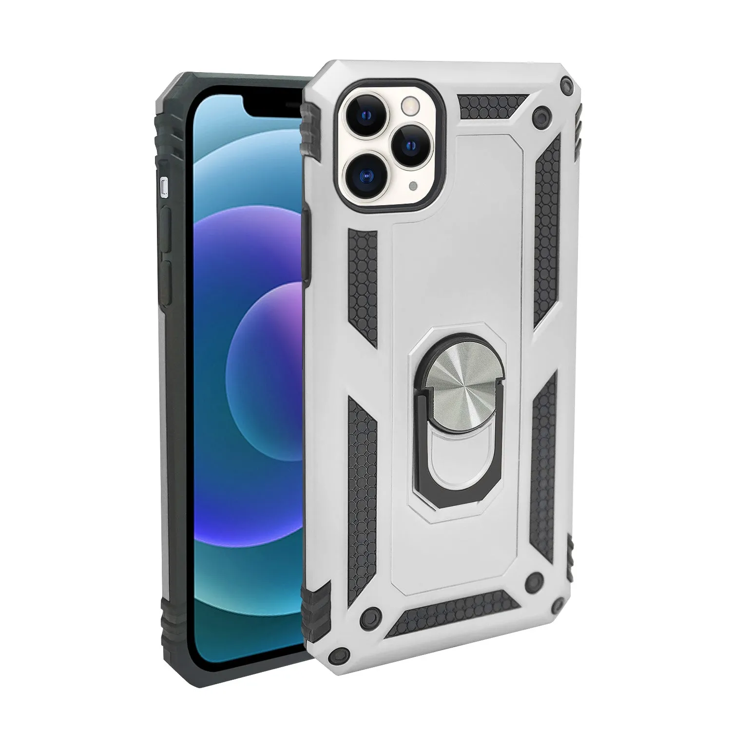 iPhone 11 Pro Case - Heavy-Duty, Ring Holder