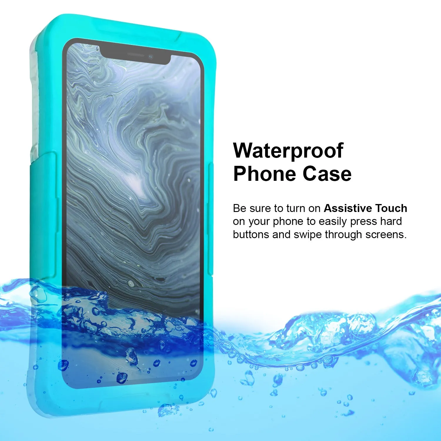 iPhone X /XS Case - Waterproof with Neck Strap