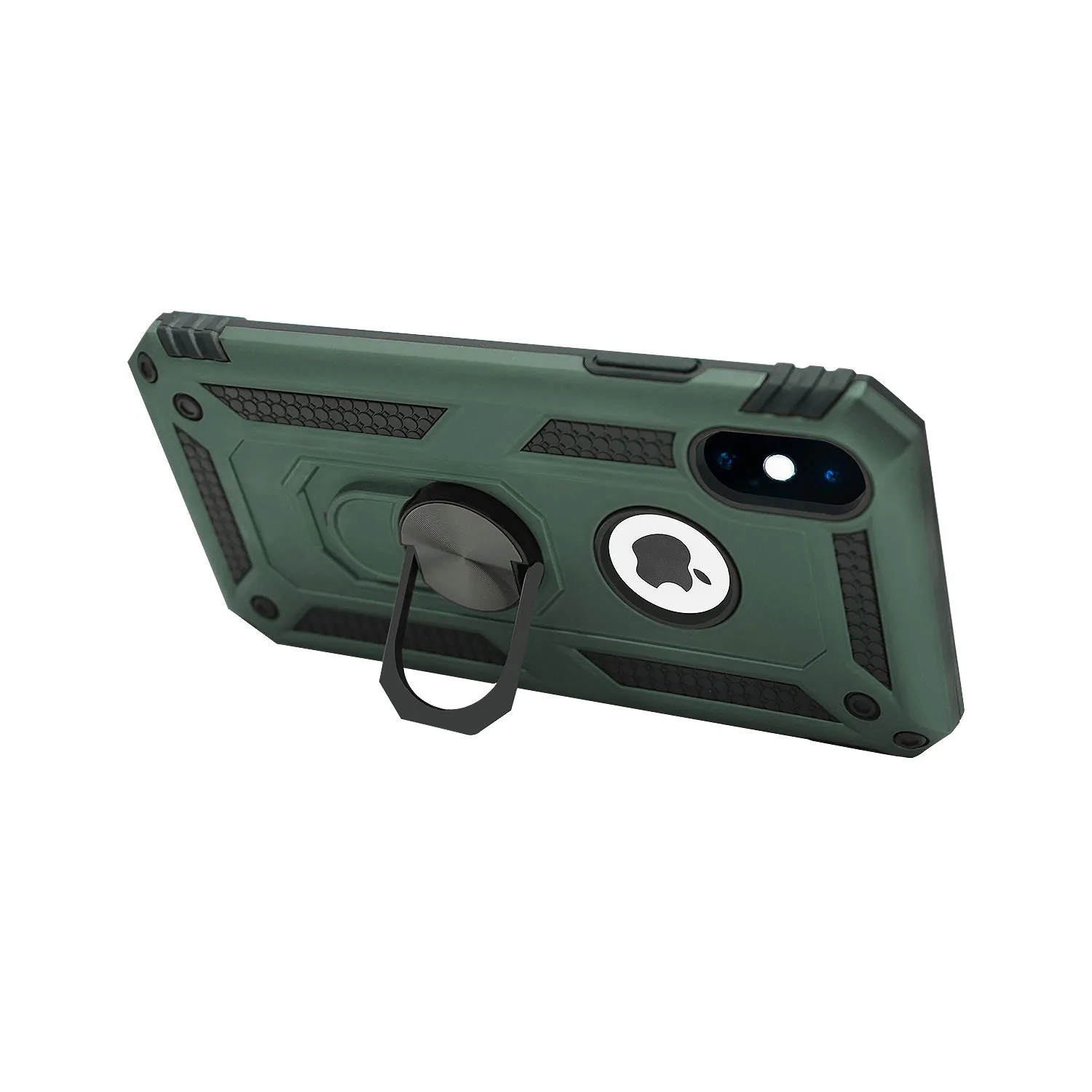 iPhone XS Max Case - Heavy-Duty, Ring Holder