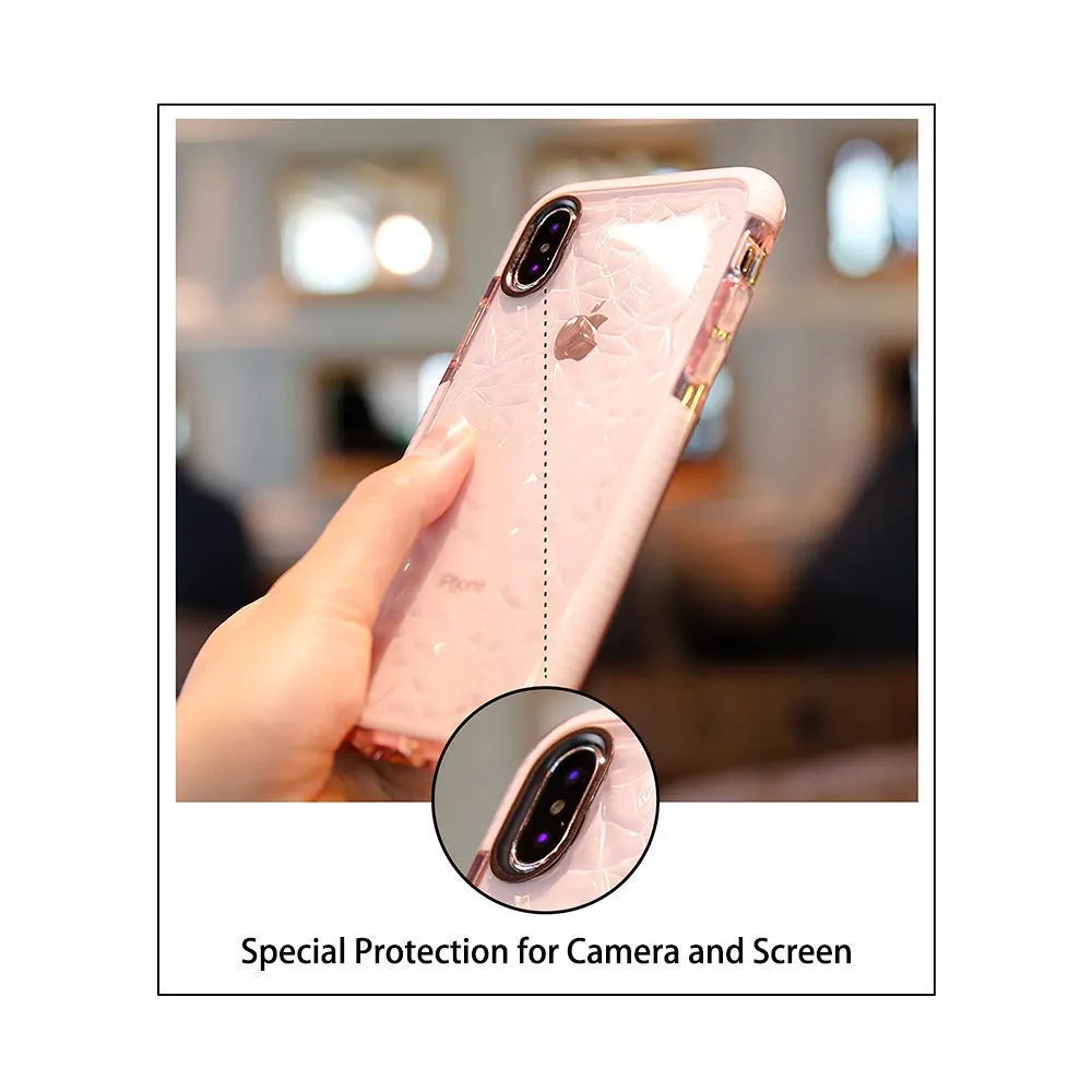 iPhone XS Max Case - Silicone Rubber Bumper, Clear