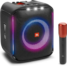 JBL Partybox Encore Portable Party Speaker with Digital Wireless Mic, 100W Powerful Sound, Dynamic Light Show, IPX Splash Proof, 10 Hours of Playtime, Multisource Playback