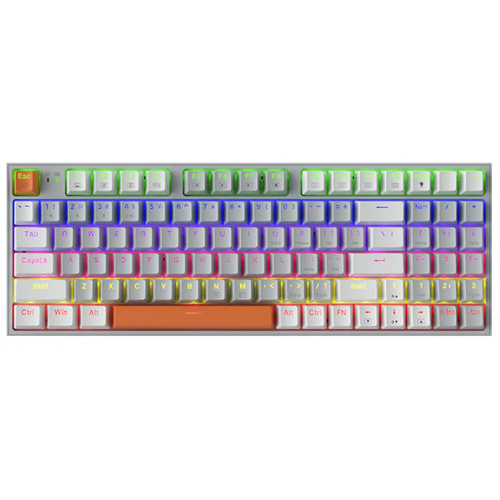 K500-B94 Mechanical Gaming Keyboard with RGB Mixed Lighting - Wired, High-Performance