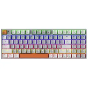 K500-B94 Mechanical Gaming Keyboard with RGB Mixed Lighting - Wired, High-Performance