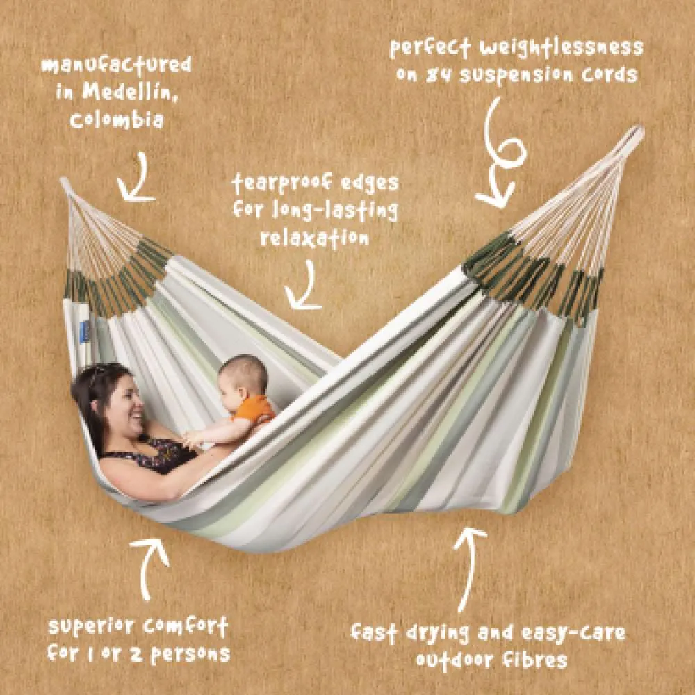 LA SIESTA Brisa Double Classic Swing Hammock (W 160 cm)