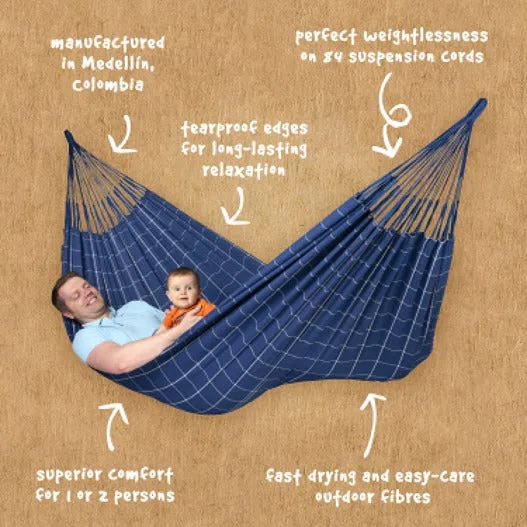 LA SIESTA Brisa Double Classic Swing Hammock (W 160 cm)