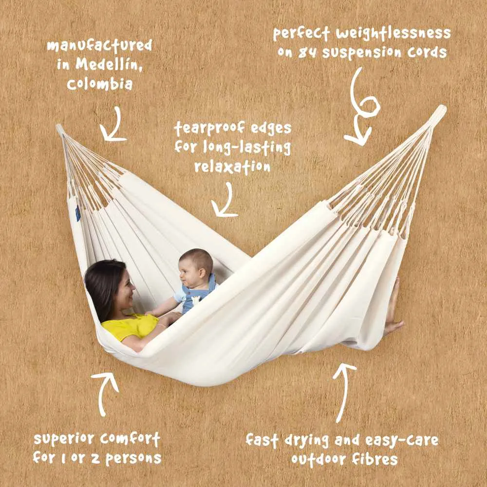 LA SIESTA Brisa Double Classic Swing Hammock (W 160 cm)