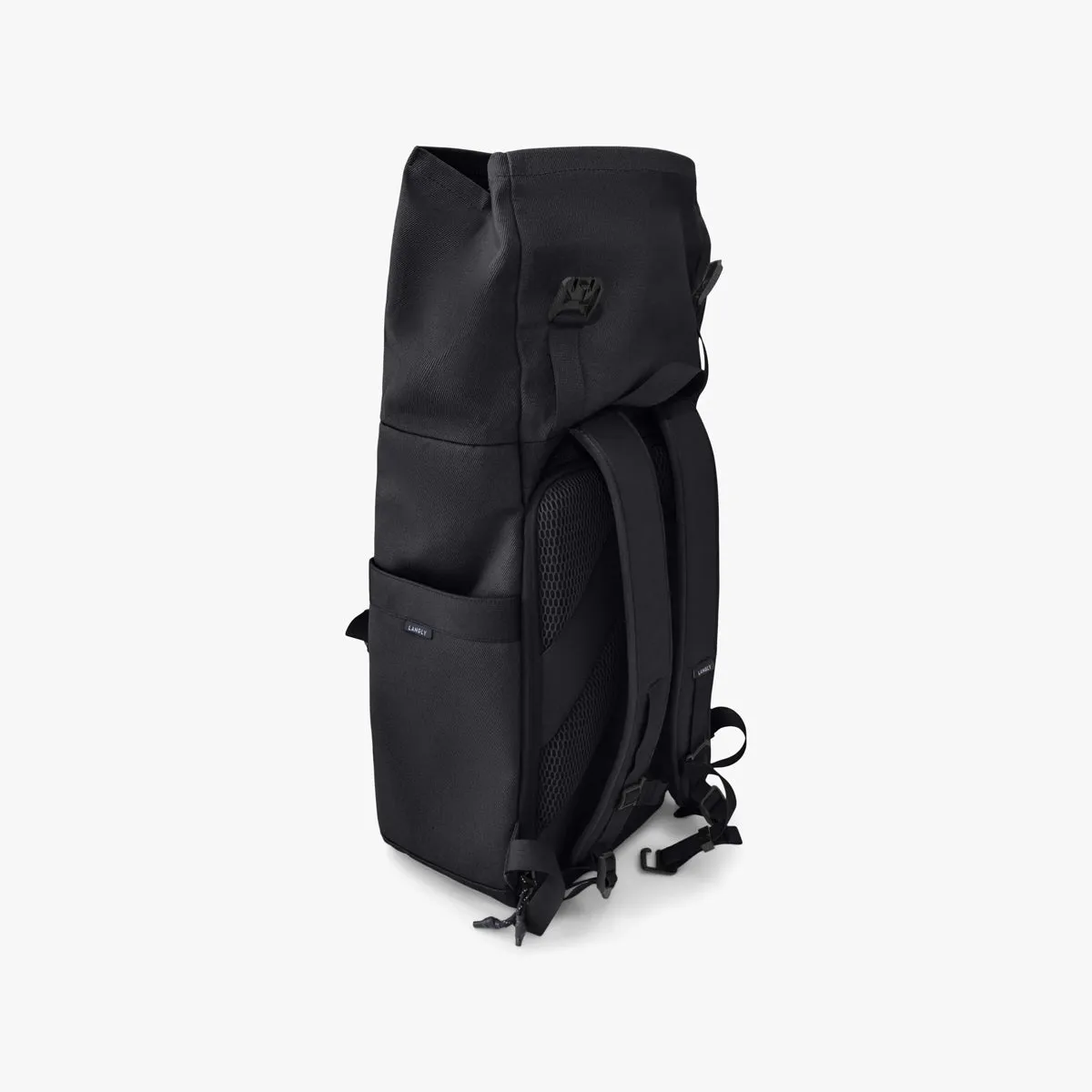 Langly : Weekender Backpack With Camera Cube : Black