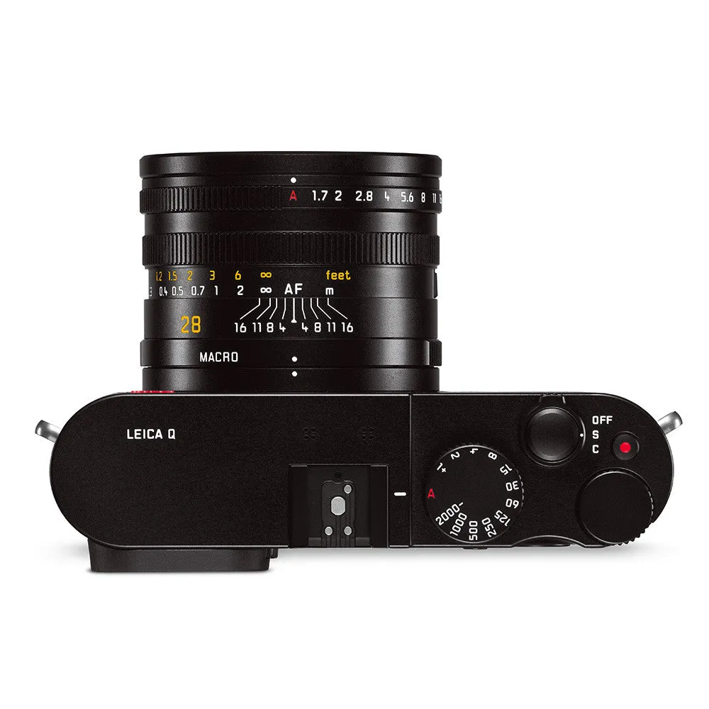 Leica Q (Typ 116), black anodized