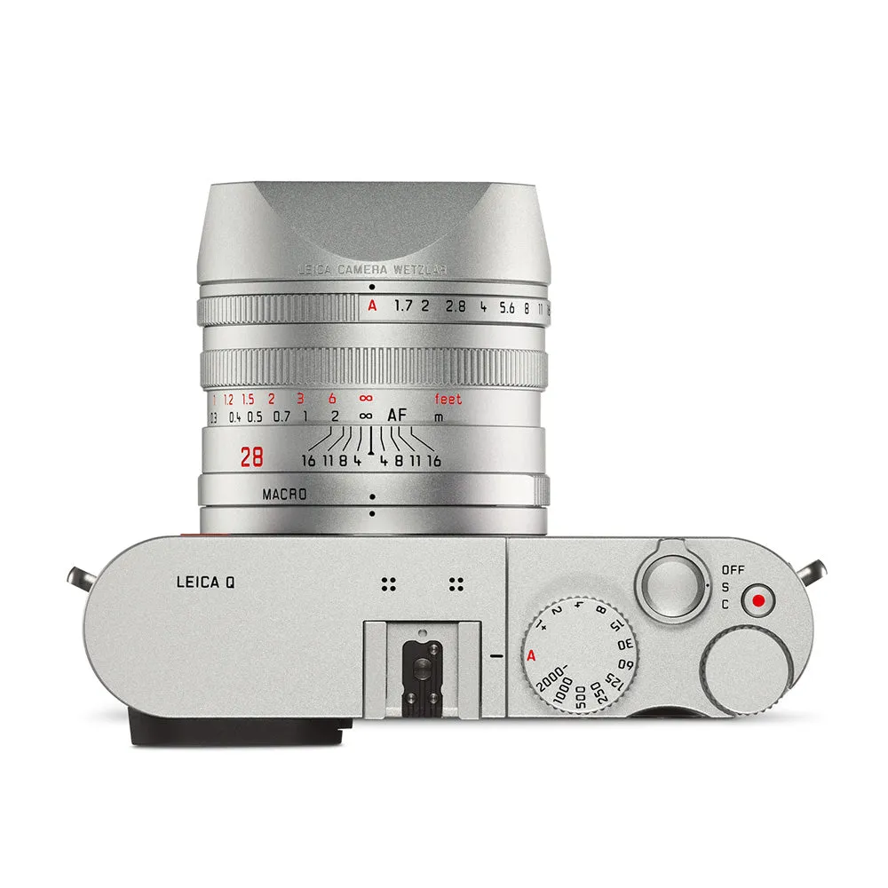 Leica Q (Typ 116), Silver Anodized