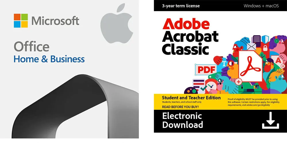 Microsoft Office 2019 For Mac with Adobe Acrobat Classic