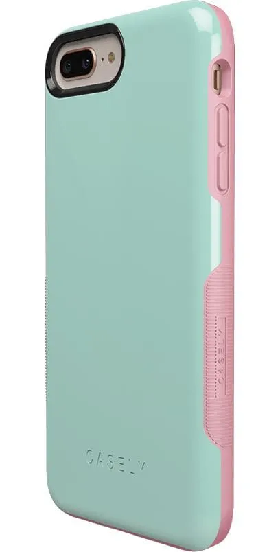 Mint Green on Pink | Ultra-Protective Bold Case