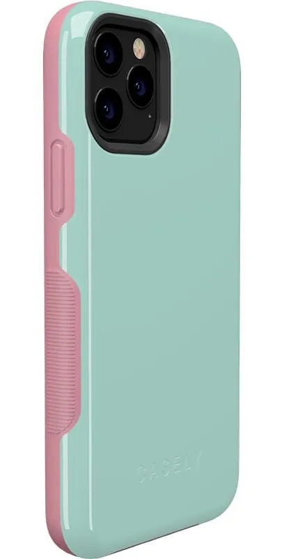 Mint Green on Pink | Ultra-Protective Bold Case