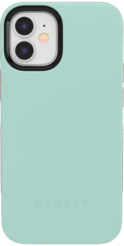 Mint Green on Pink | Ultra-Protective Bold Case