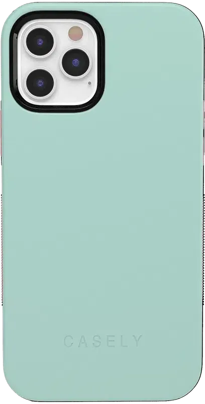 Mint Green on Pink | Ultra-Protective Bold Case