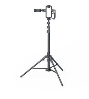 Multi-Function Stand with Smartphone, Camera, Light & Microphone Mount For Content Creation, Vlogging, Home & Studio Professional Use