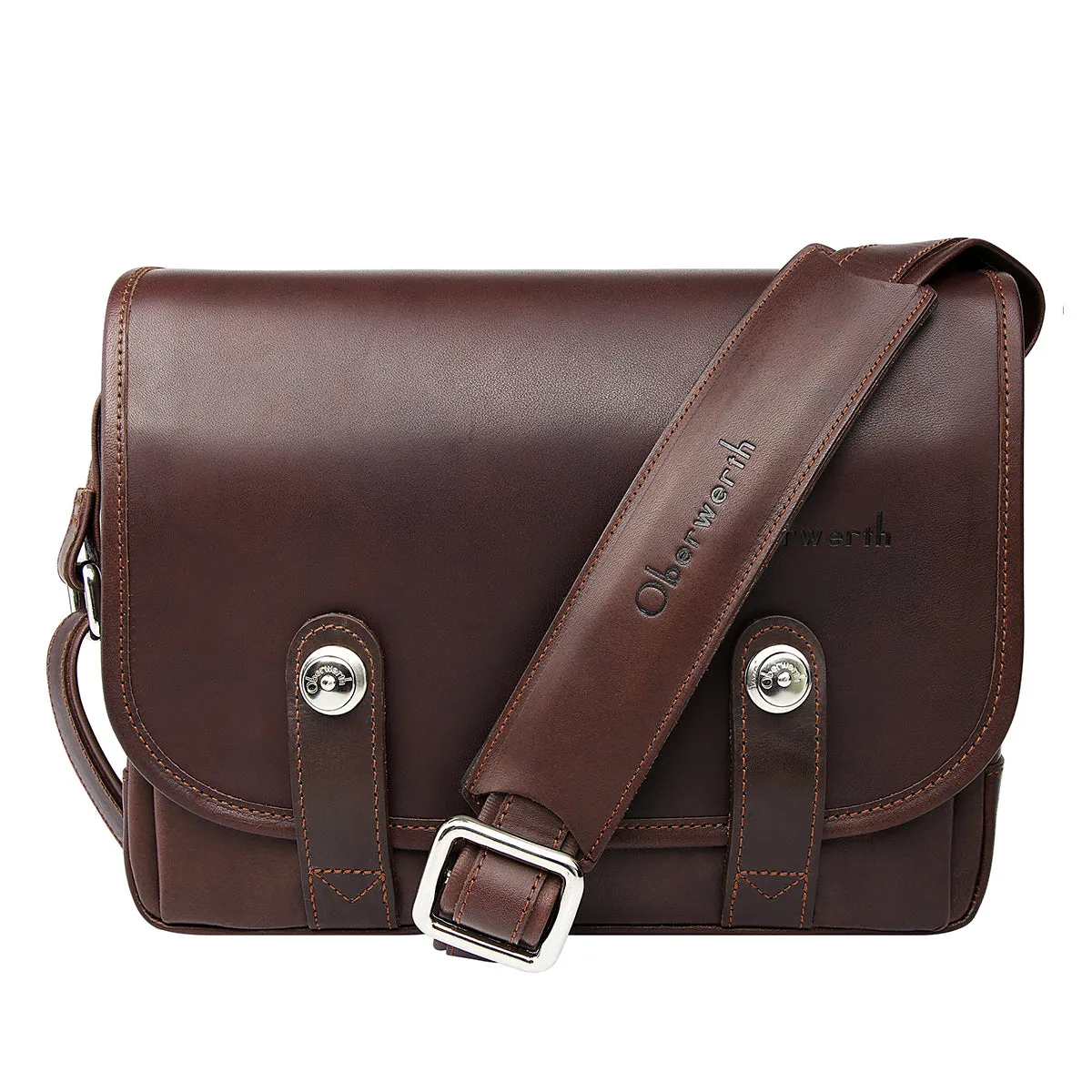 Oberwerth Freiburg Medium Photo Bag - Leather - Dark Brown